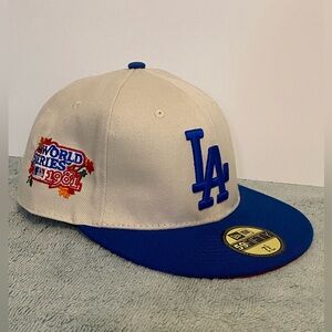 LA Dodgers 1981 World Series New Era Fitted Hat Size 7 1/4